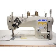 JUKI LH-3578AGF Twin needle semi dry head lockstitch sewing machine.